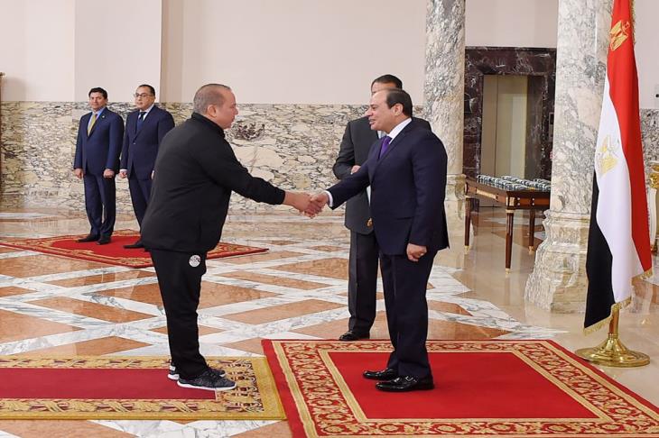شوقي غريب والرئيس السيسي شوقي غريب والرئيس السيسي
